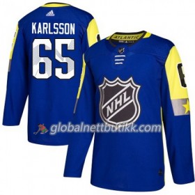 Ottawa Senators Hockeydrakt Erik Karlsson 65 2018 NHL All-Star Atlantic Division Royal Blå Adidas Authentic - Herre